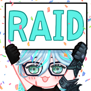 GhostlyNate Raid YCH Emote
